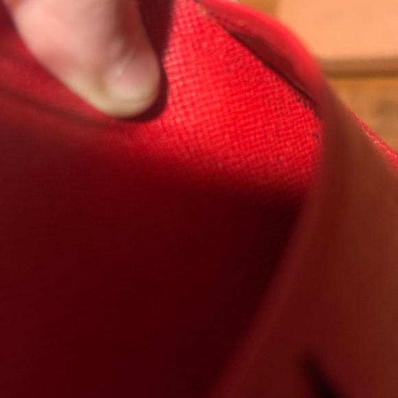 Louis Vuitton Authentic Red Epi Leather Small Agenda PM/ Passport Holder CA0959 - Picture 3 of 17